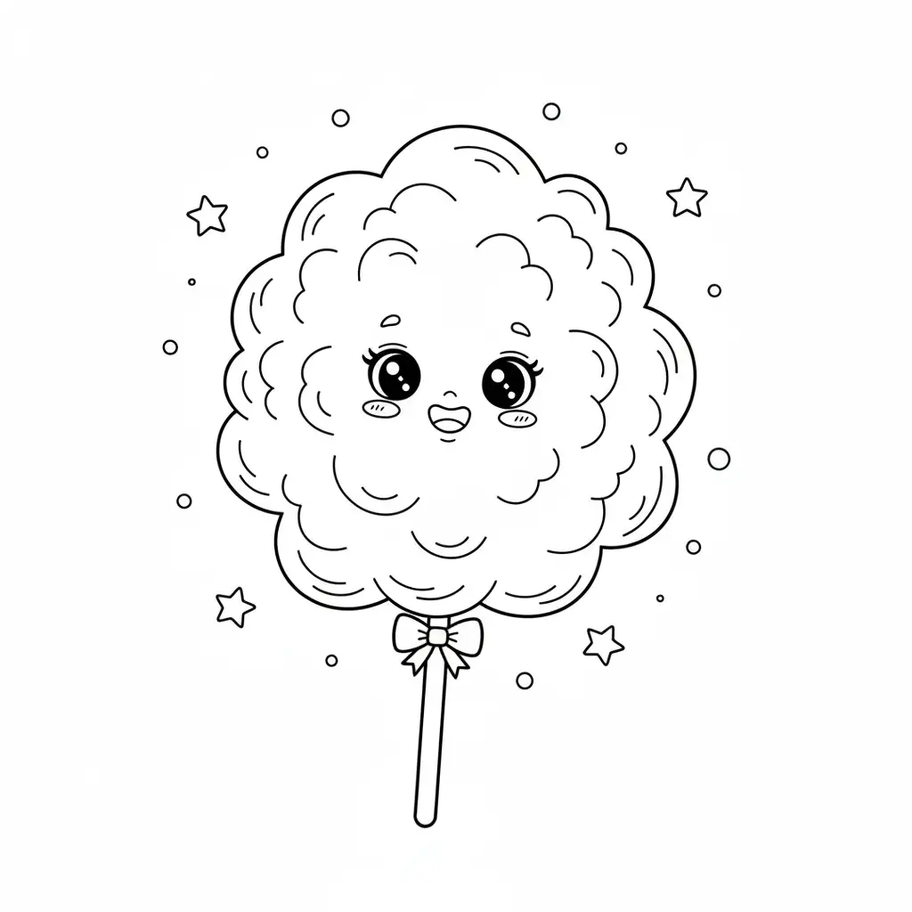 דף צביעה של שערות סבתא להדפסה