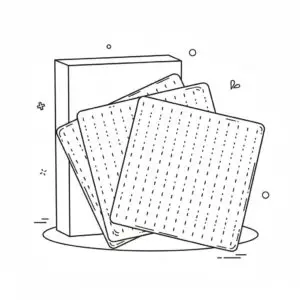 דף צביעה של מצות להדפסה