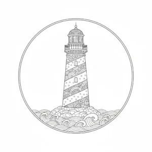 דף צביעה של מגדלאור זנטנגל להדפסה