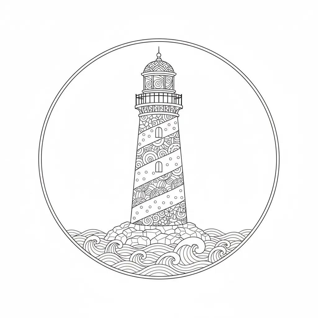 דף צביעה של מגדלאור זנטנגל להדפסה