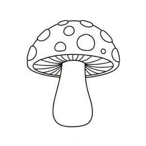דף צביעה של פטריה לקטנטנים להדפסה