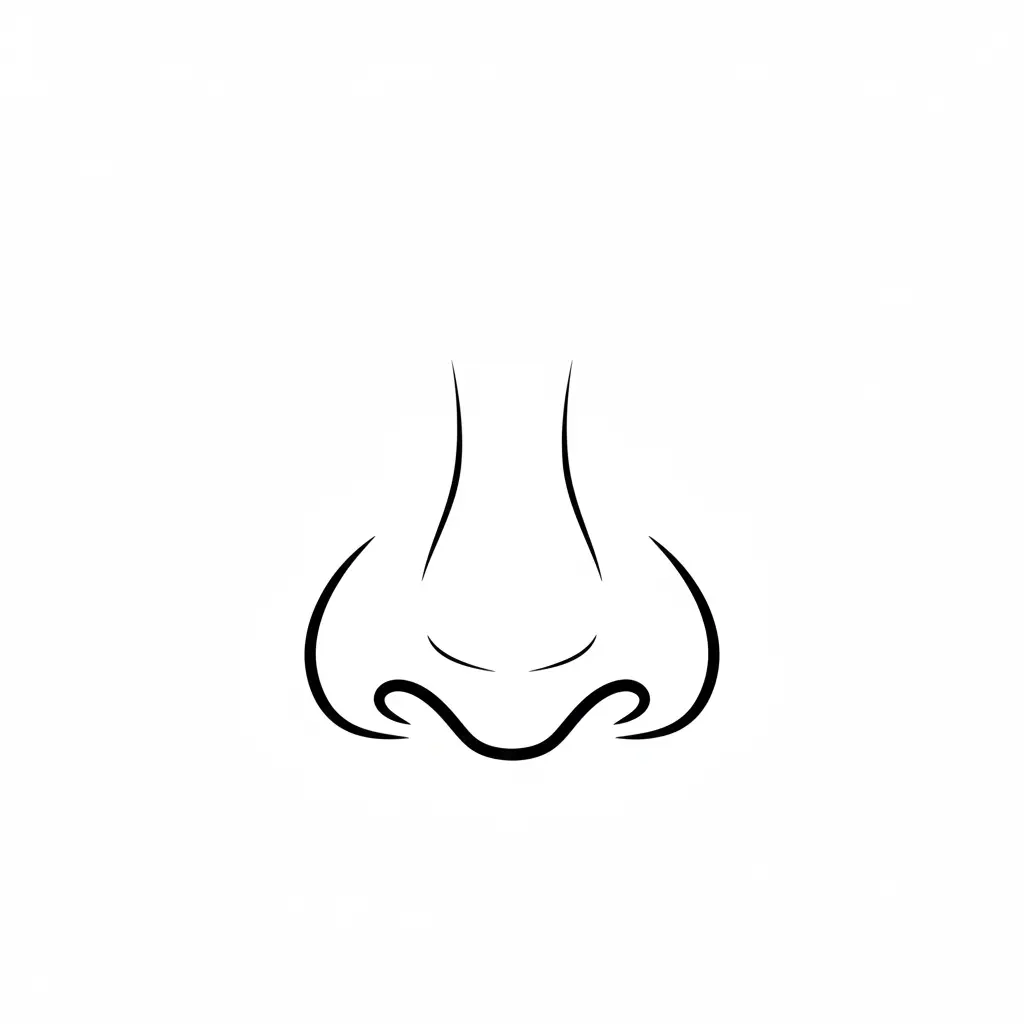 דף צביעה של אף להדפסה