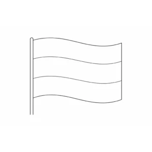 דף צביעה של דגלי גרמניה ורוסיה להדפסה