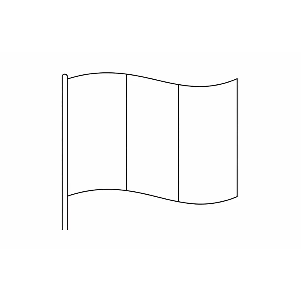 דף צביעה של דגלי צרפת ואיטליה להדפסה