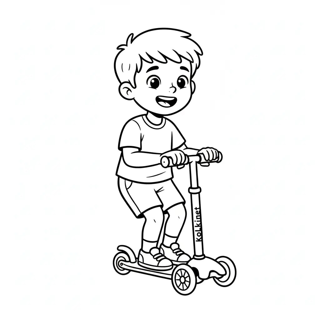 דף צביעה של על קולקינט להדפסה