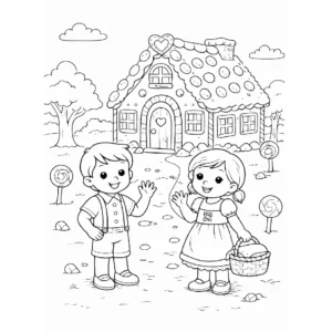 דף צביעה של עמי ותמי להדפסה