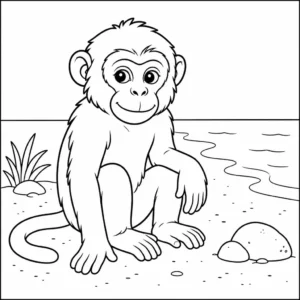 דף צביעה של מקוק סרטנים להדפסה